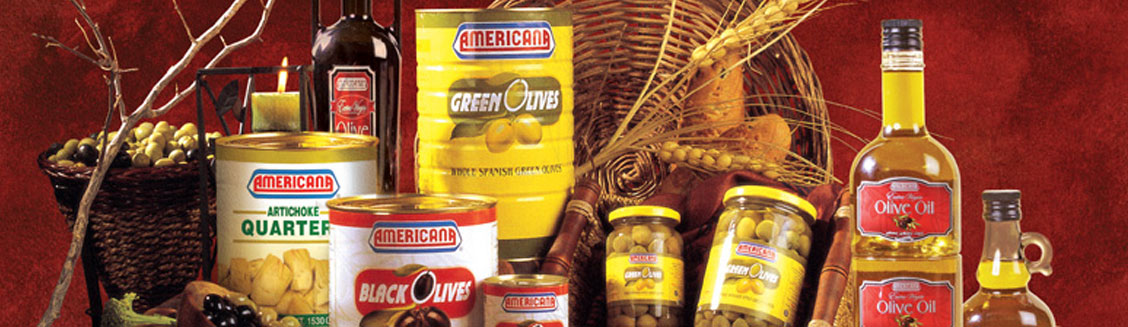 Majan Distribution Company brands: Americana Olives